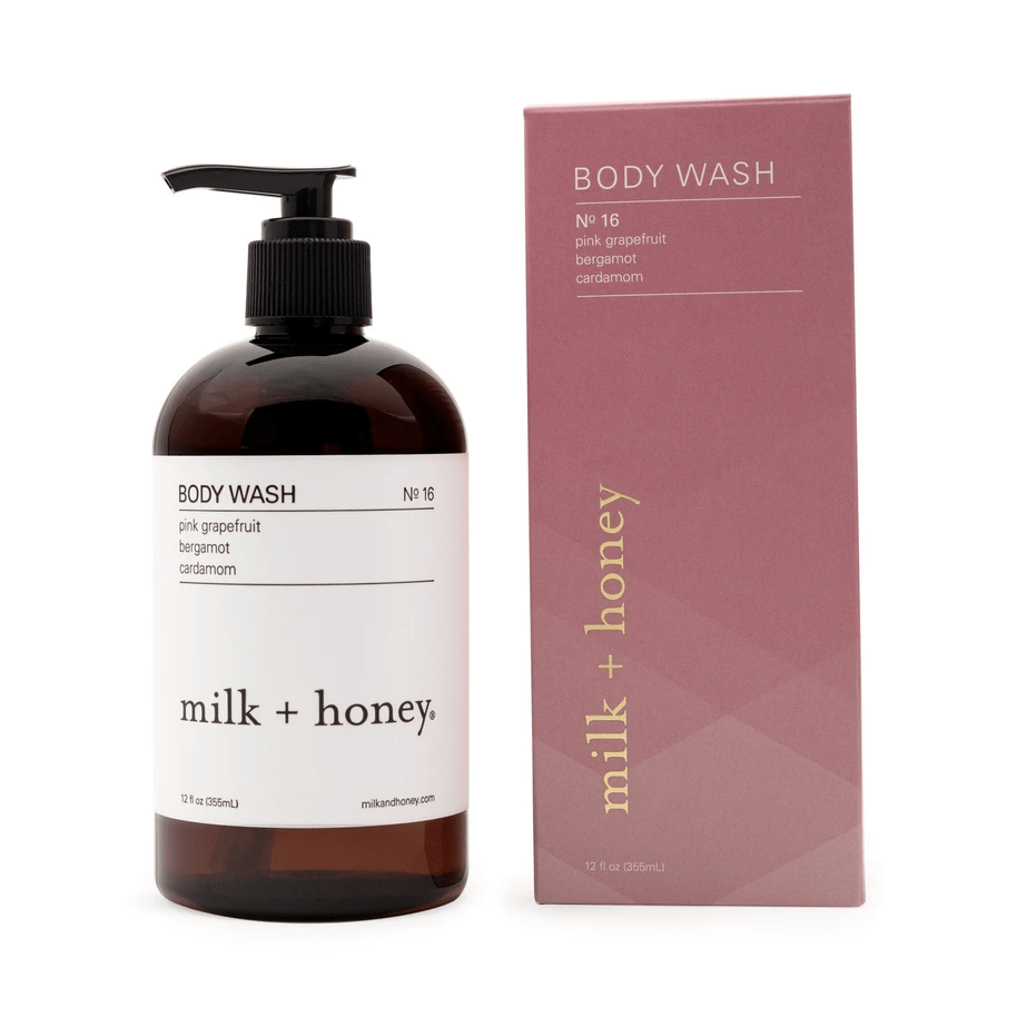 Body Wash No. 16 | Pink Grapefruit, Bergamot + Cardamom - Echo Market