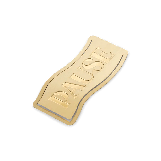 Brass Bookmark | Pause - Echo Market