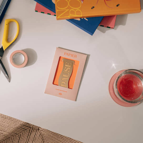 Brass Bookmark | Pause - Echo Market