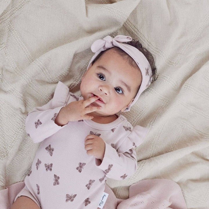 Butterfly Rib Headband | Violet - Echo Market