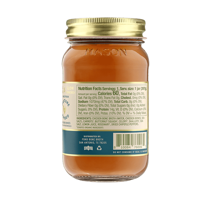 Butternut & Rosemary Pasture - Raised Chicken Bone Broth - Echo Market