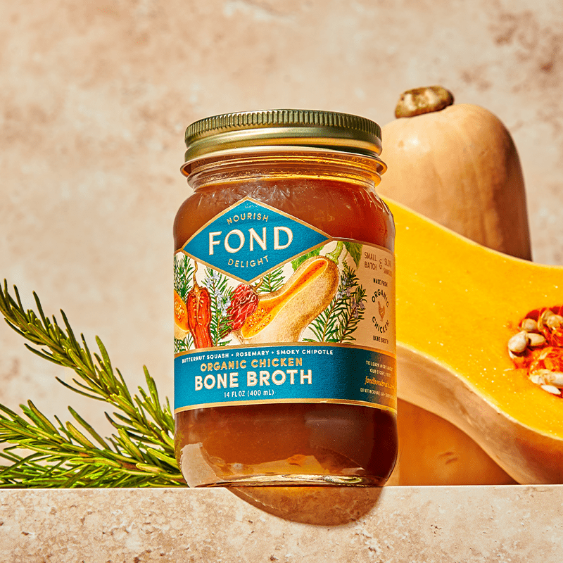 Butternut & Rosemary Pasture - Raised Chicken Bone Broth - Echo Market
