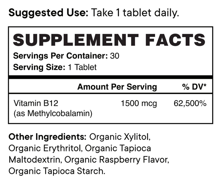Buzzy B12 | Chewable B12 Tablets - Echo Market