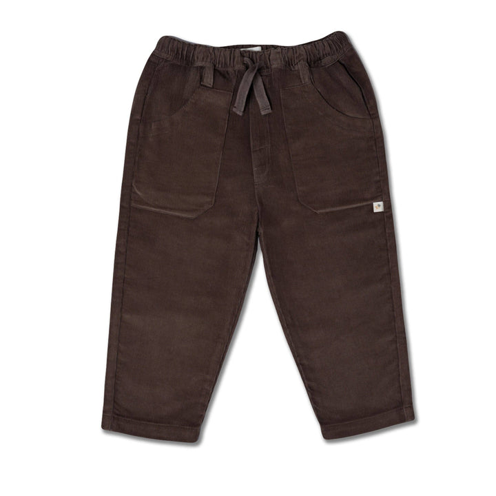 Organic Corduroy Pant | Dark Brown