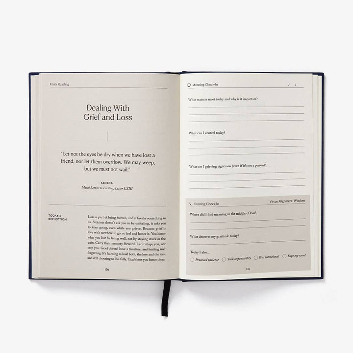The Stoic Journal | 2-in-1 Philosophy Book &amp; Journal