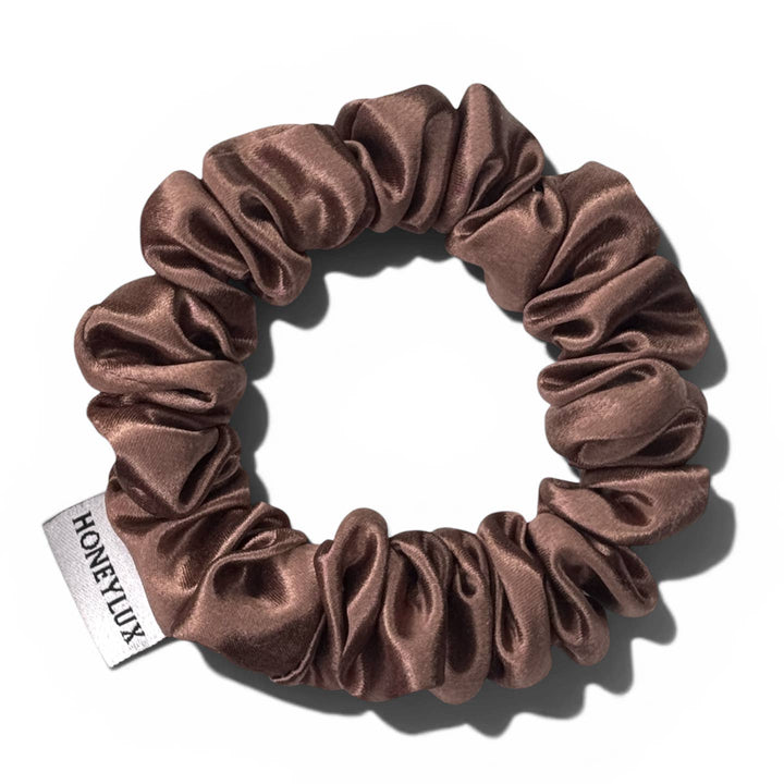 Organic Premium Silk Mini Scrunchie