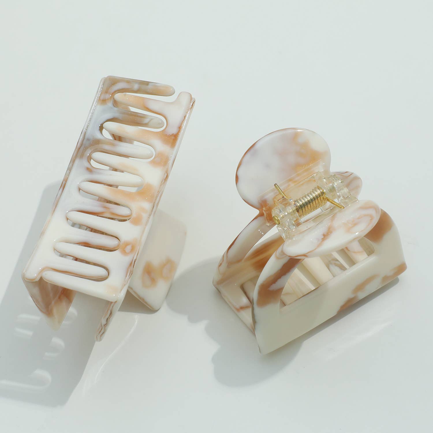 Calacatta Gold | Small/Medium Claw Clips - Echo Market