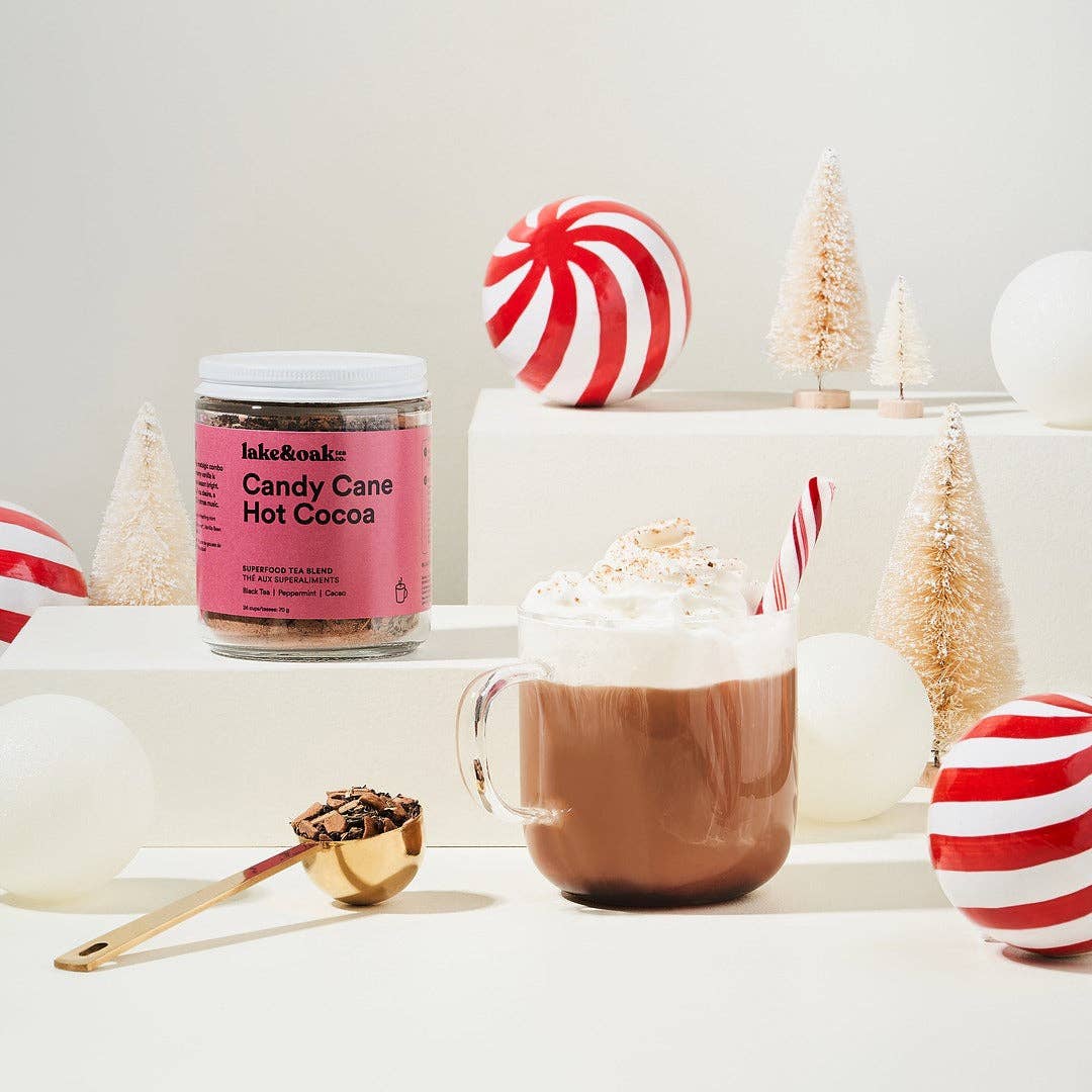 Candy Cane Hot Cocoa | Superfood Tea - Echo Market