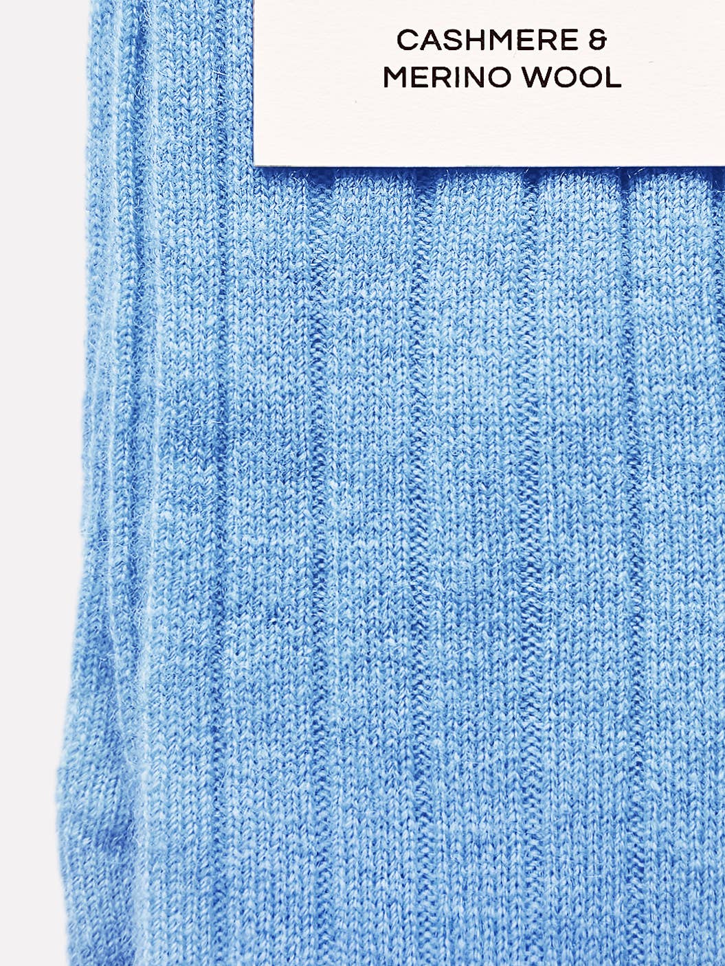 Cashmere Blend Socks | Cornflower - Echo Market