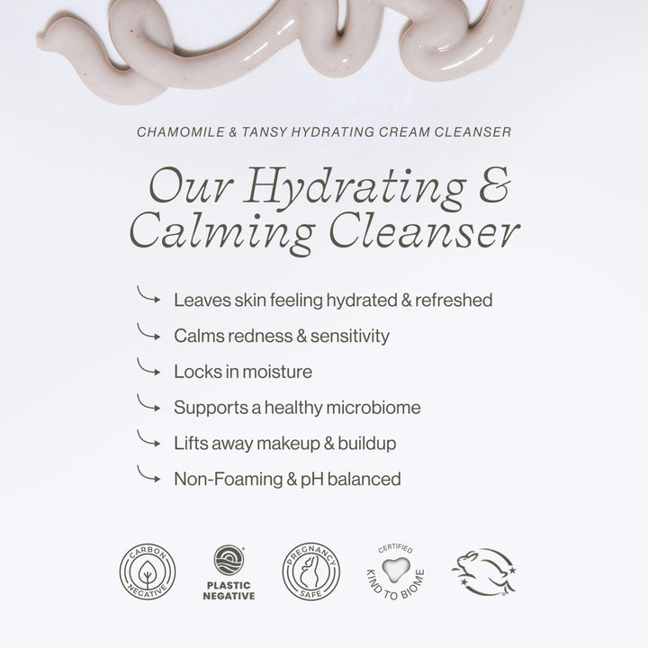 Chamomile &amp; Tansy Cream Cleanser - Echo Market