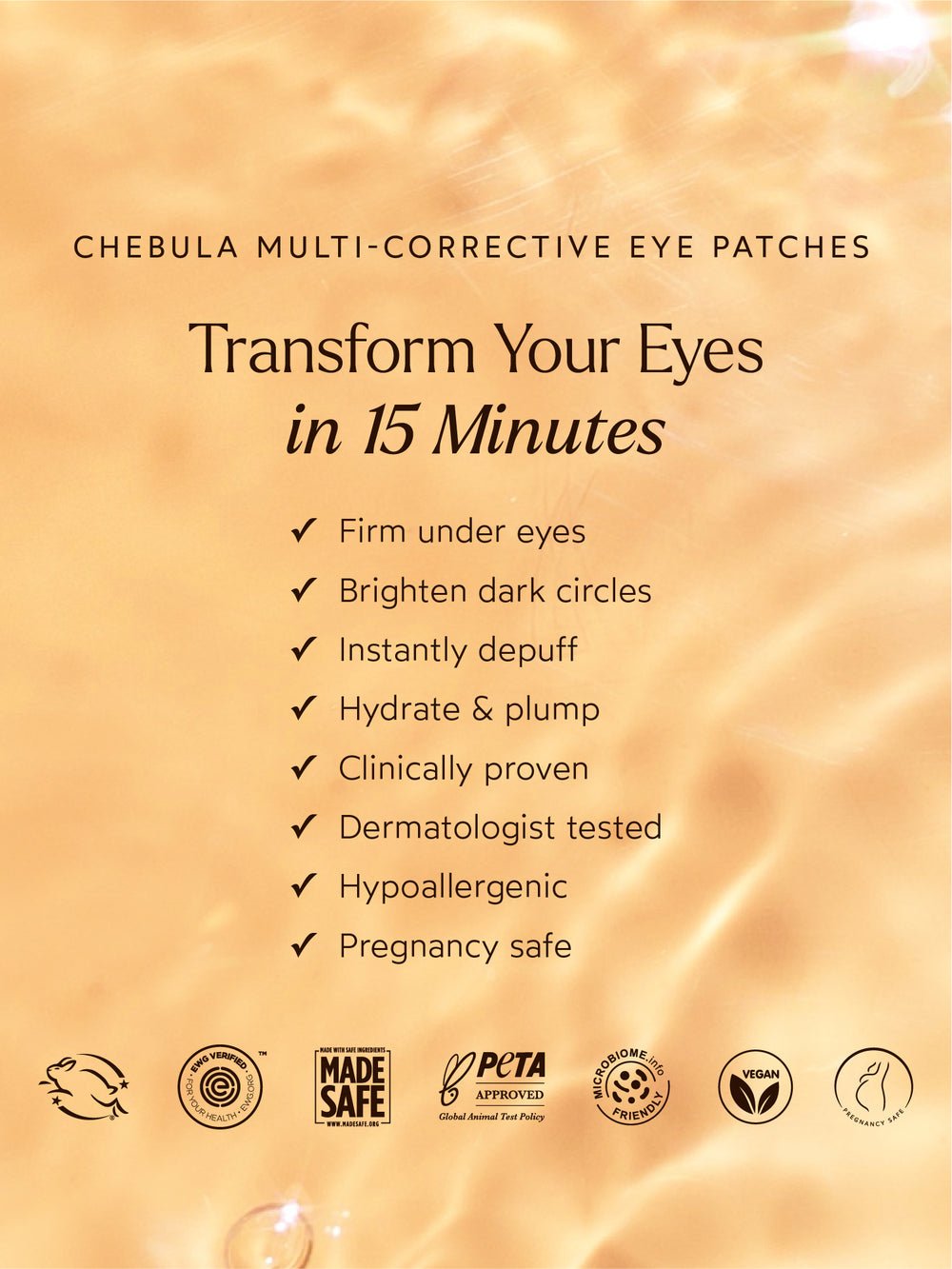 Chebula Multi - Corrective Eye Patches - Echo Market