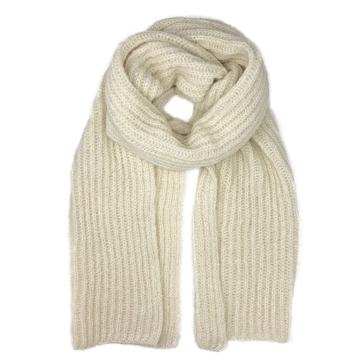 Chunky Knit Alpaca Scarf - Echo Market