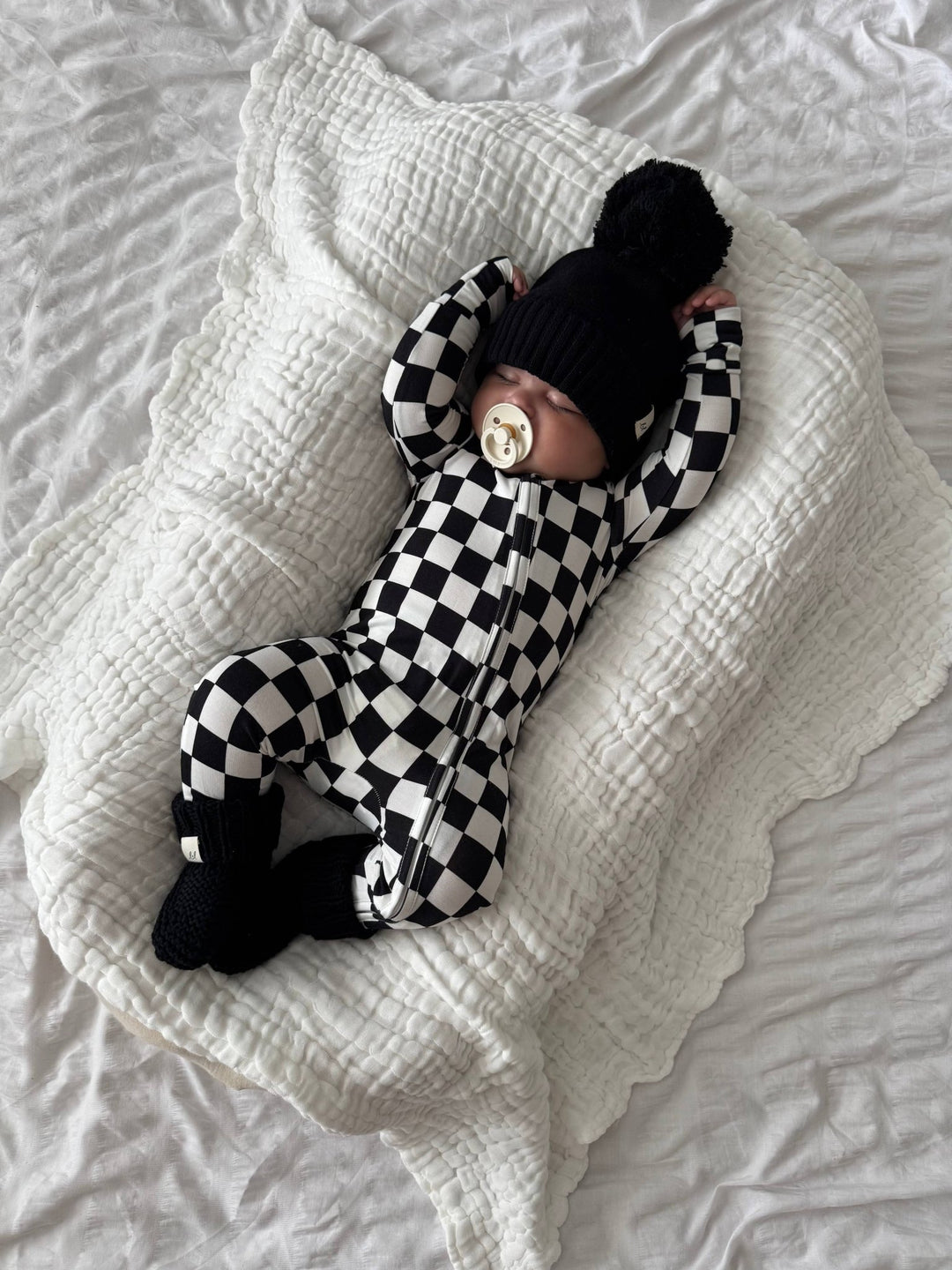 Chunky Knit Booties | Midnight - Echo Market