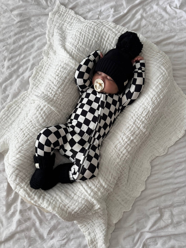 Chunky Knit Booties | Midnight - Echo Market