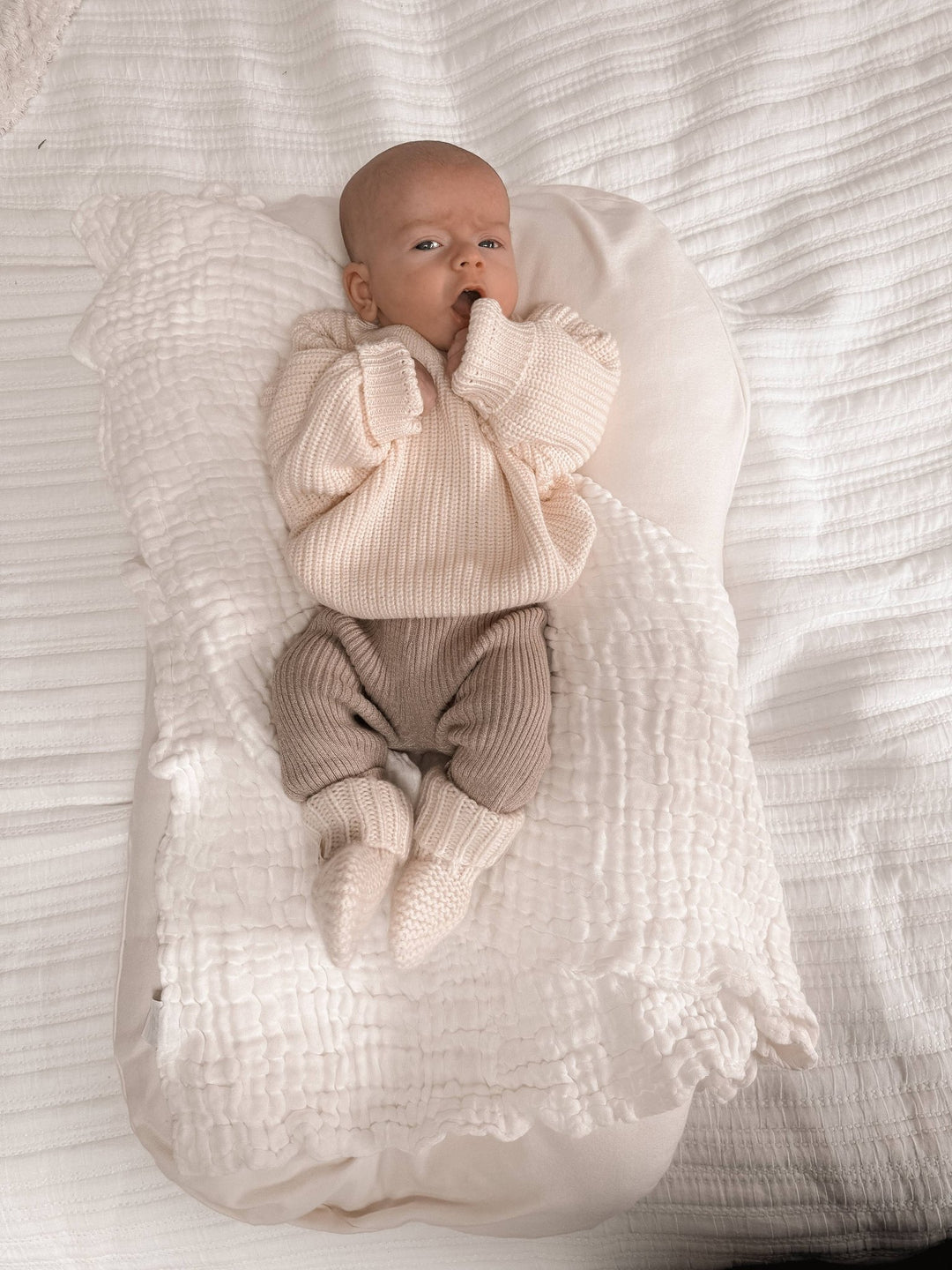 Chunky Knit Sweater | Cream - Echo Market