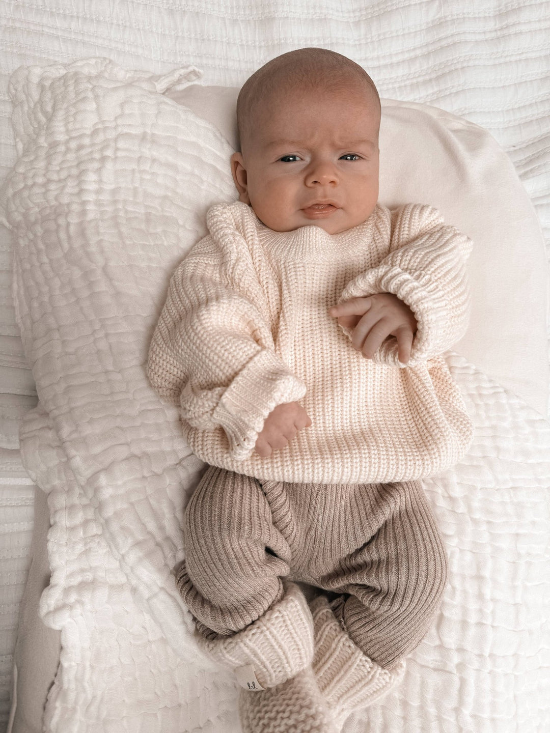 Chunky Knit Sweater | Cream - Echo Market