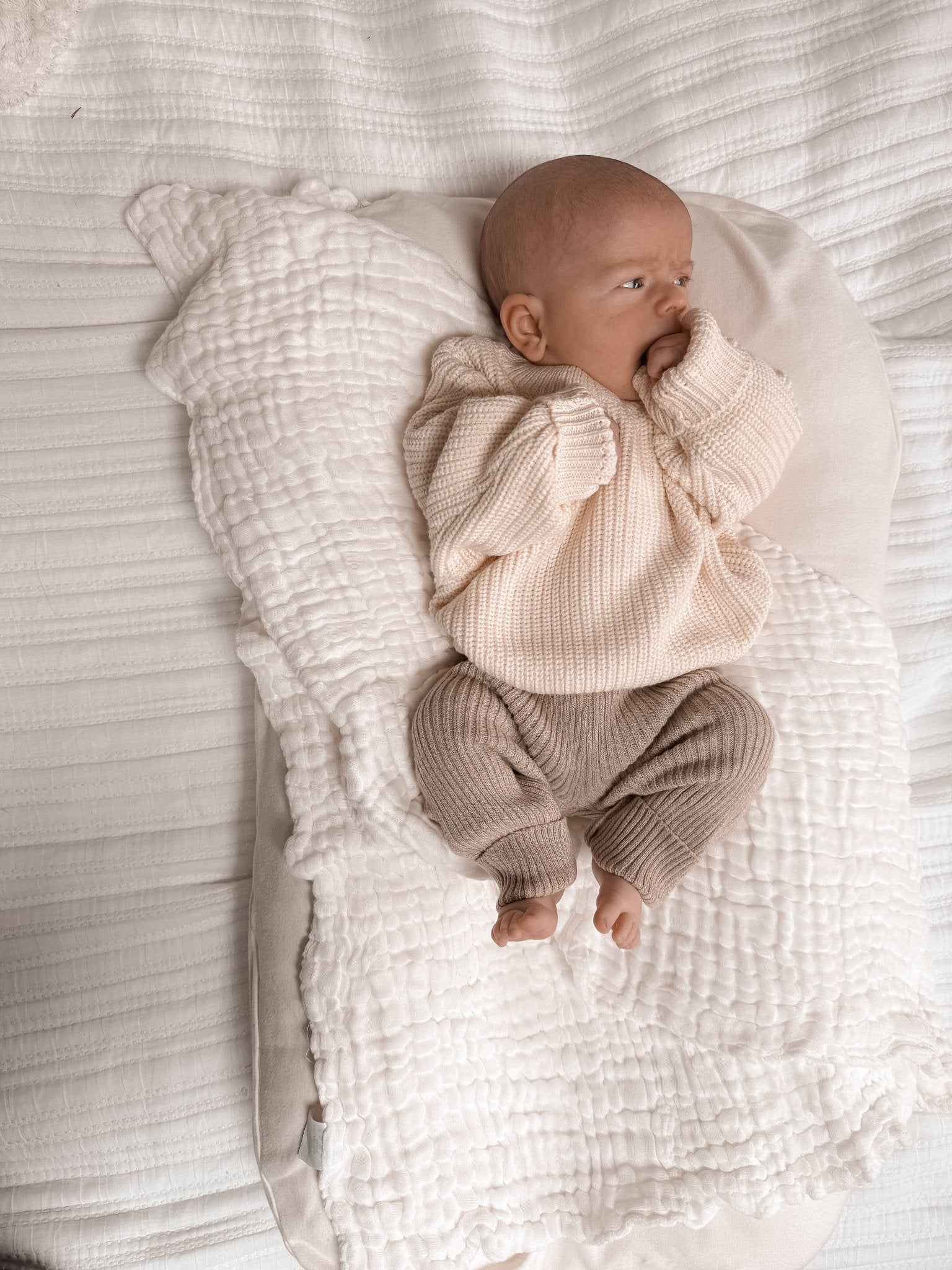 Chunky Knit Sweater | Cream - Echo Market