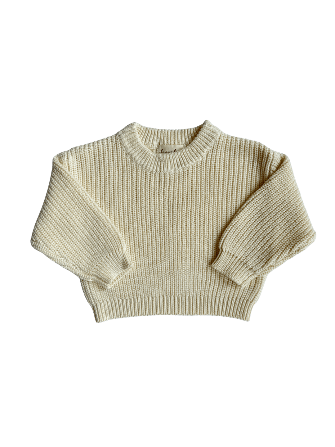 Chunky Knit Sweater | Cream - Echo Market
