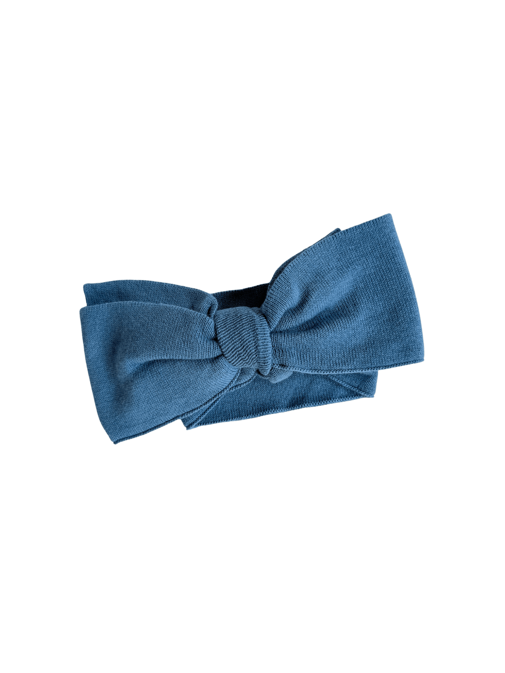 Classic Bow Headband | Denim Blue - Echo Market