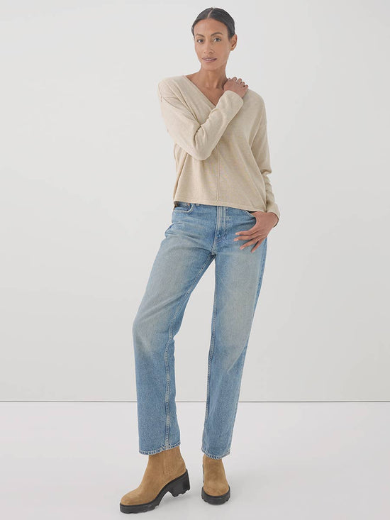 Classic Fine Knit Relaxed Sweater - Echo Market