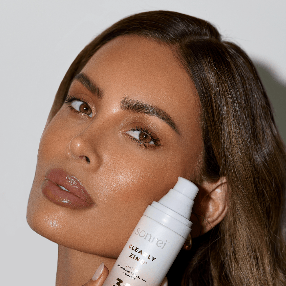 Clearly Zinq Tinted Hydrating Facial SPF 35 + Growth Factor - Echo Market