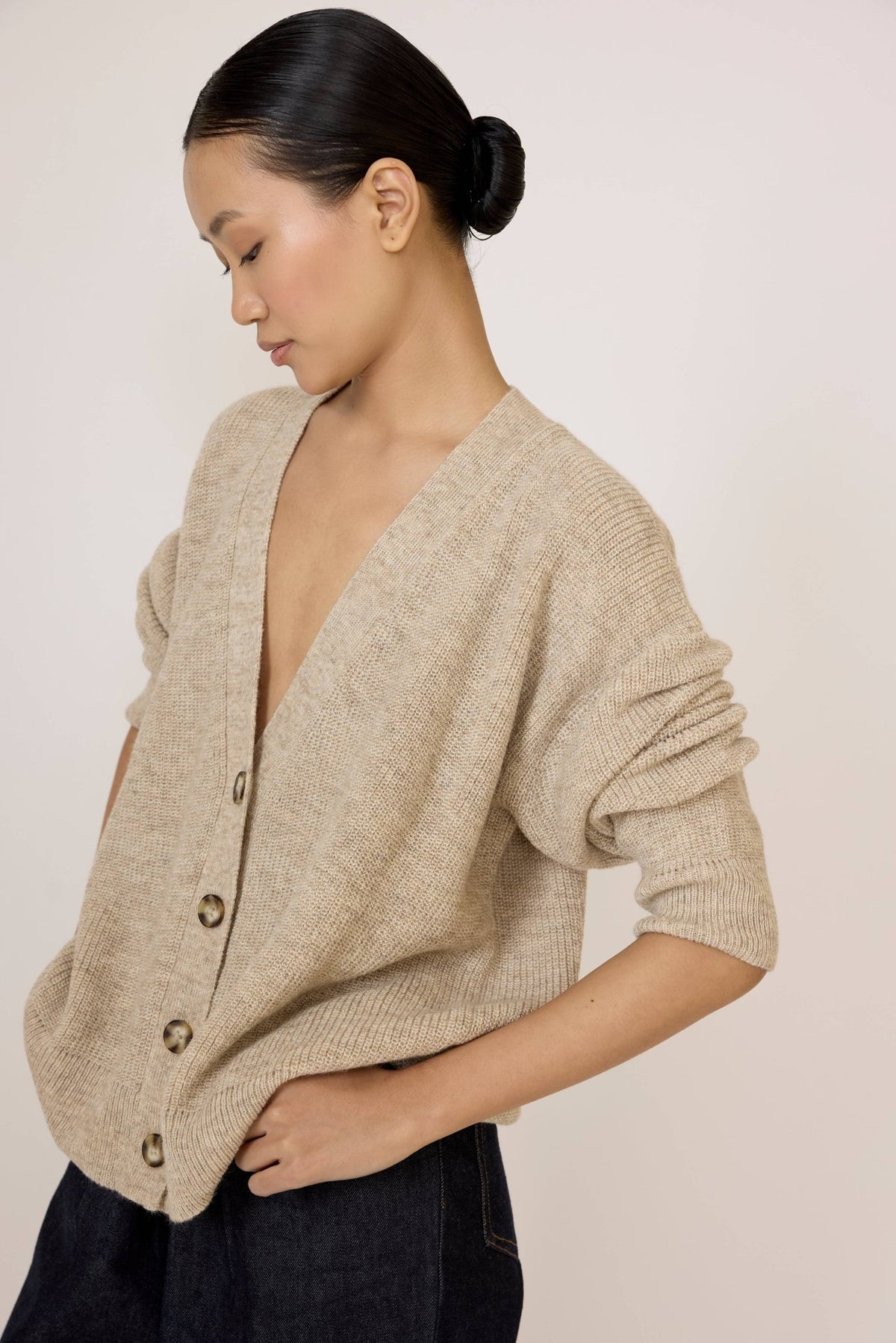 Cloud Cardigan | Oat - Echo Market