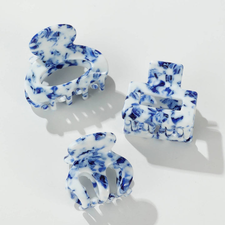 Coastal Blue Mini | Assorted Mini Claw Clips - Echo Market