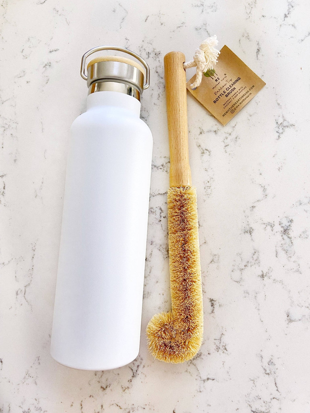 Coconut Bottle Scrub Brush - Echo Market
