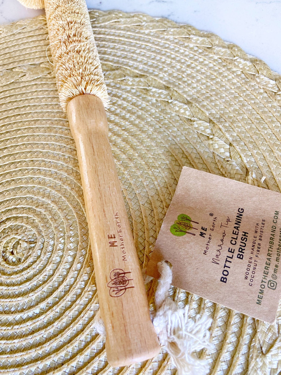 Coconut Bottle Scrub Brush - Echo Market