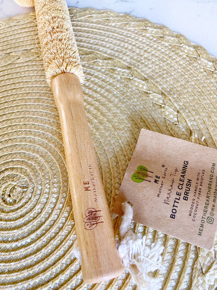 Coconut Bottle Scrub Brush - Echo Market