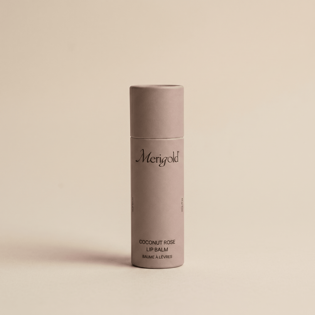 Lip balm container with &