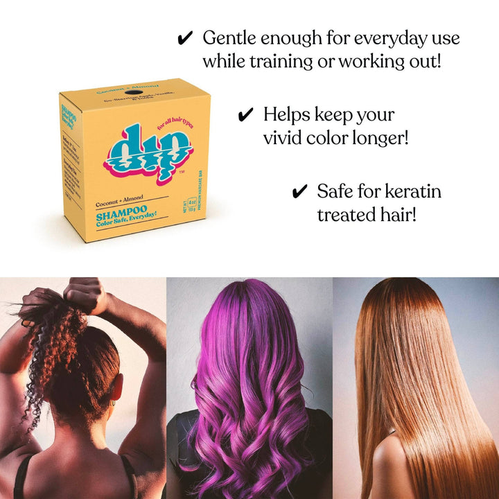 Color Safe Shampoo Bar for Every Day | Coconut & Almond - Echo Market