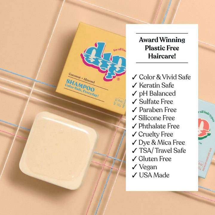 Color Safe Shampoo Bar for Every Day | Coconut & Almond - Echo Market