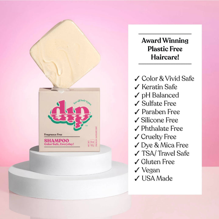 Color Safe Shampoo Bar for Every Day | Fragrance Free - Echo Market