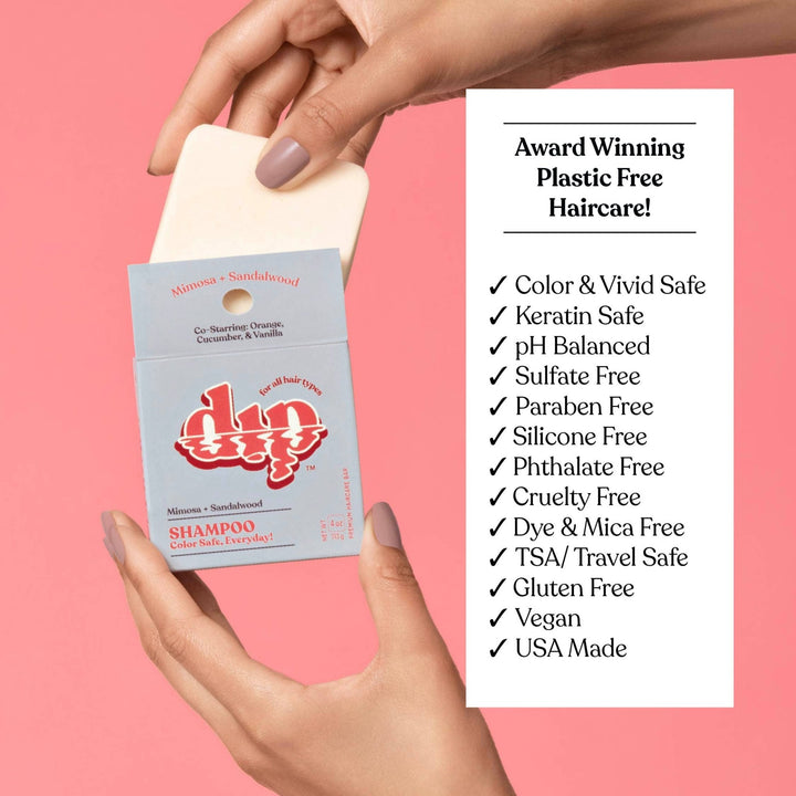 Color Safe Shampoo Bar for Every Day | Mimosa & Sandalwood - Echo Market