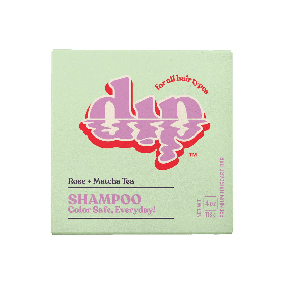 Color Safe Shampoo Bar for Every Day | Rose &amp; Matcha Tea - Echo Market