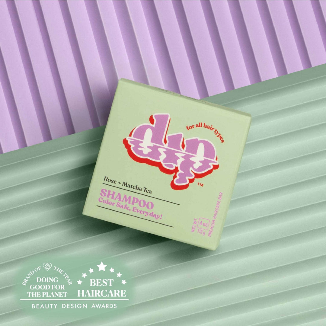 Color Safe Shampoo Bar for Every Day | Rose &amp; Matcha Tea - Echo Market