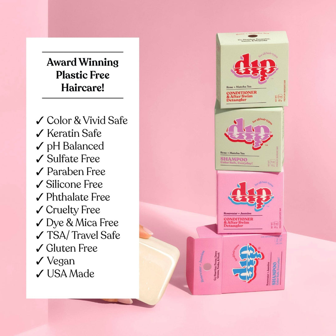 Color Safe Shampoo Bar for Every Day | Rosewater & Jasmine - Echo Market