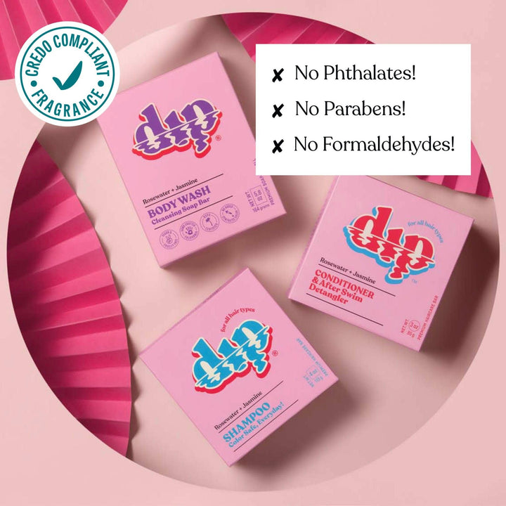 Color Safe Shampoo Bar for Every Day | Rosewater & Jasmine - Echo Market