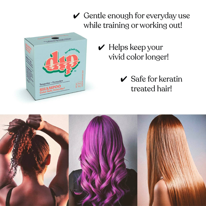 Color Safe Shampoo Bar for Every Day | Tangerine & Honeydew - Echo Market