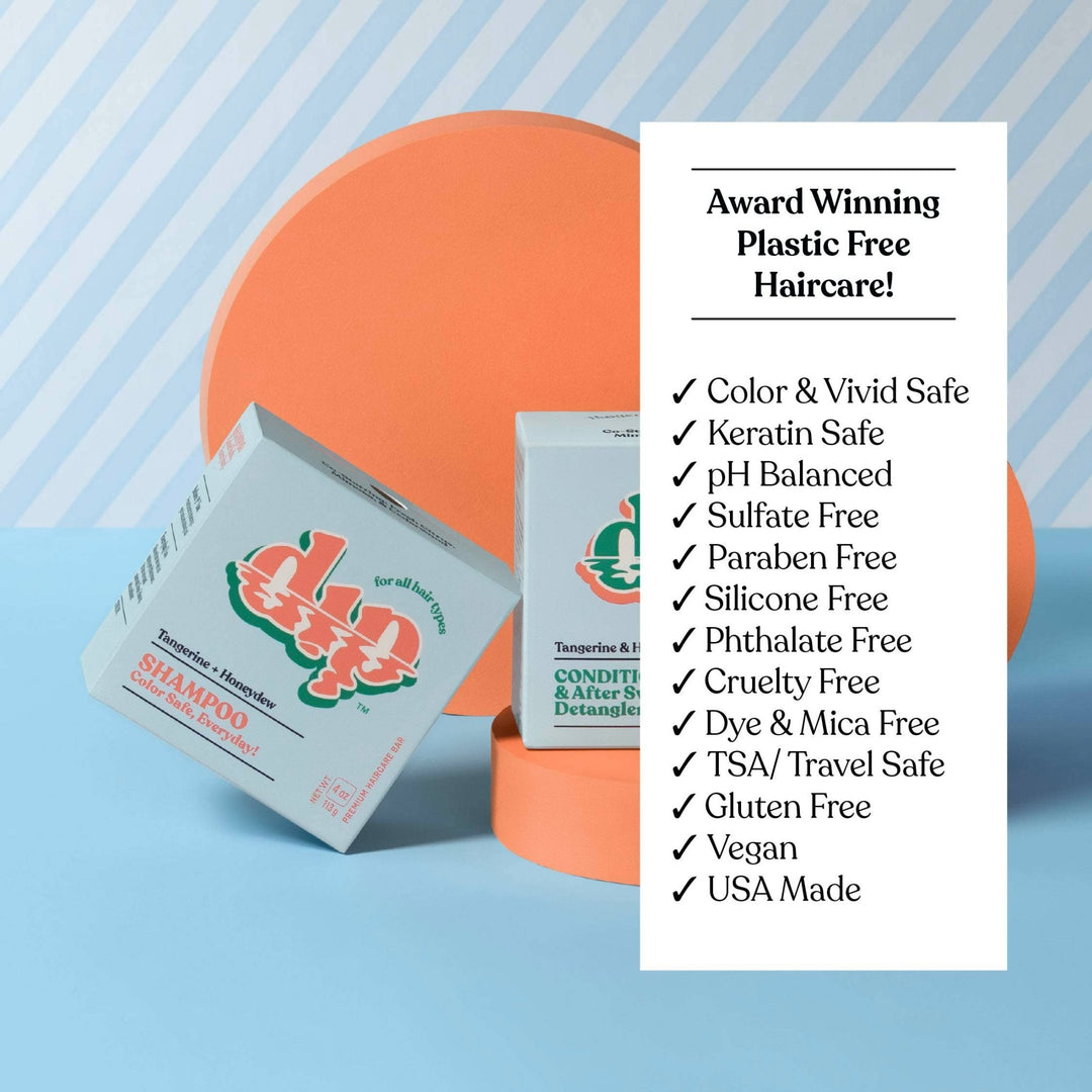 Color Safe Shampoo Bar for Every Day | Tangerine & Honeydew - Echo Market