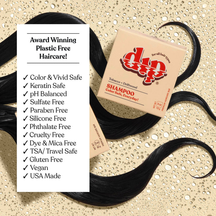 Color Safe Shampoo Bar for Every Day | Tobacco & Driftwood - Echo Market