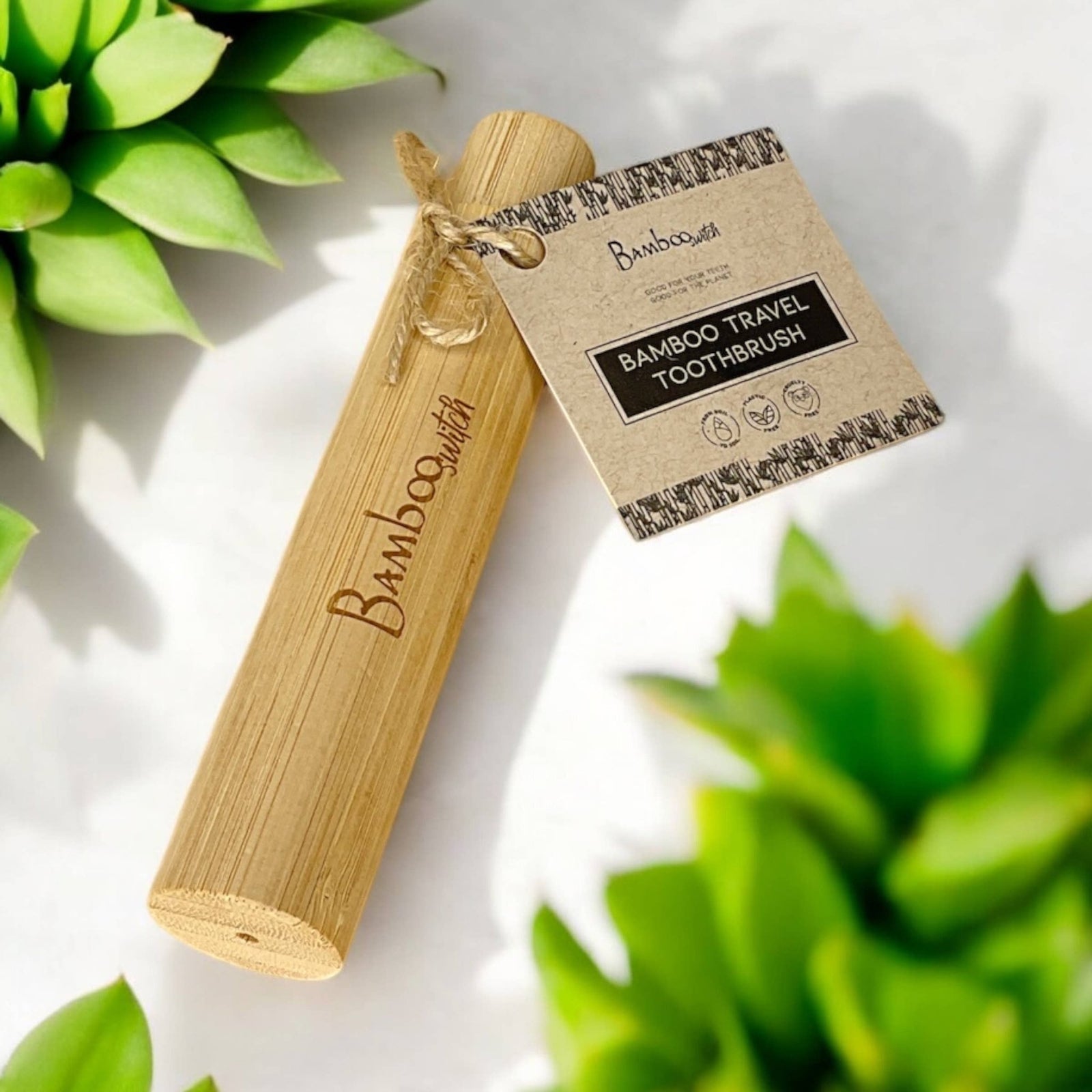 Compostable Bamboo Travel Toothbrush - Echo Market