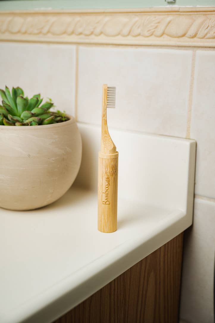 Compostable Bamboo Travel Toothbrush - Echo Market