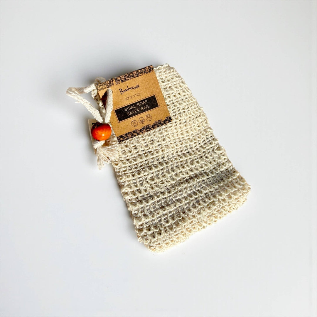 Compostable Sisal Soap Saver Bag - Echo Market