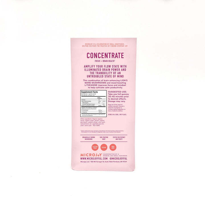 Concentrate Mushroom Gummies - Echo Market
