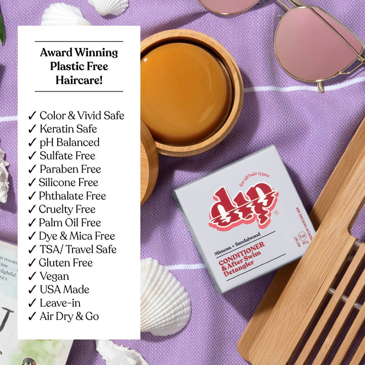 Conditioner Bar & After Swim Detangler | Mimosa & Sandalwood - Echo Market