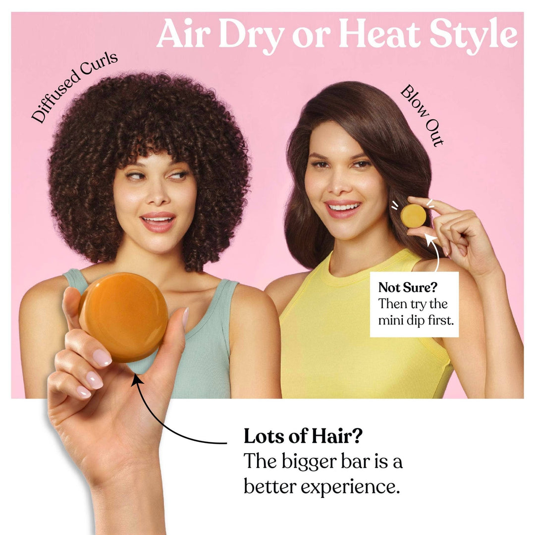 Conditioner Bar &amp; After Swim Detangler | Rose &amp; Matcha Tea - Echo Market