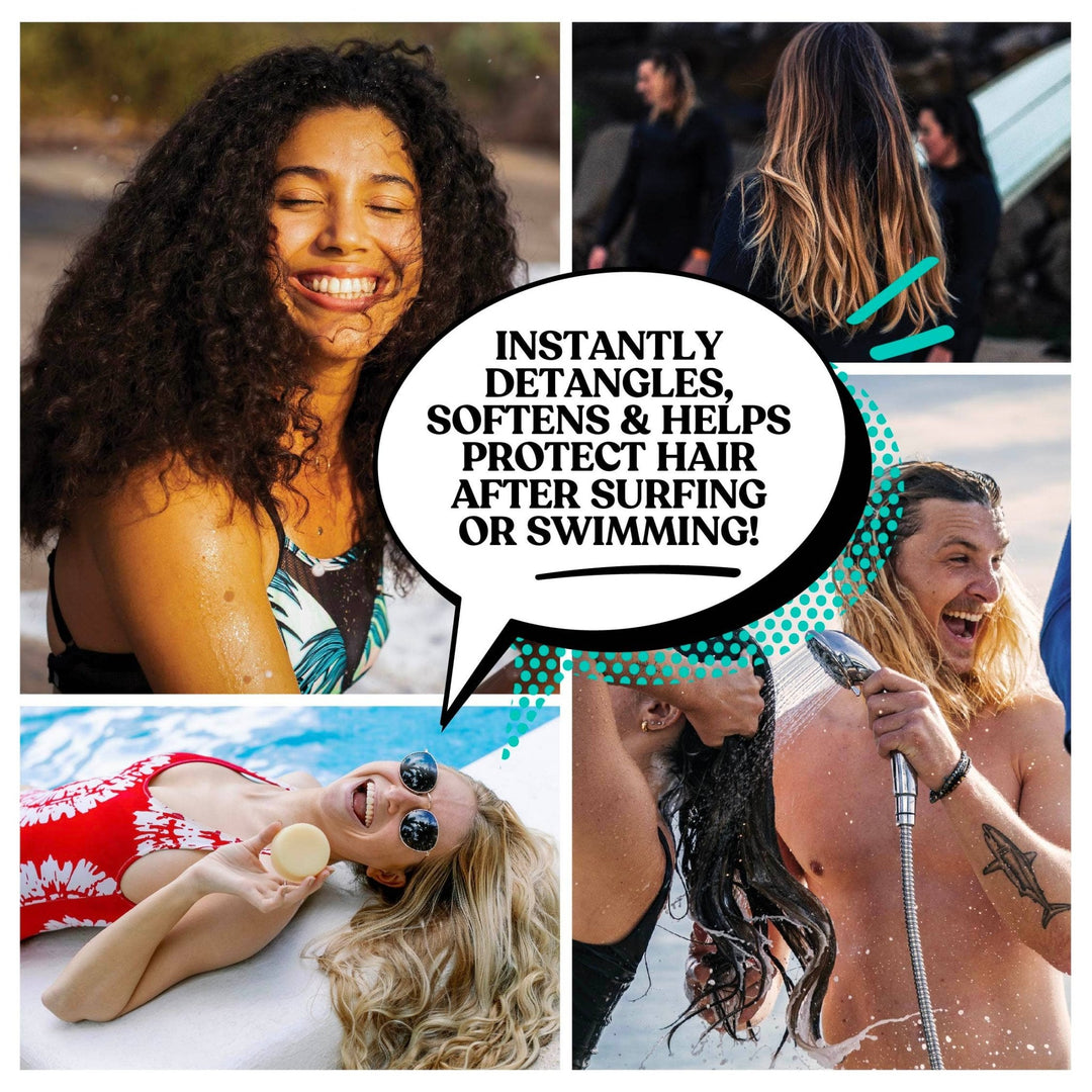 Conditioner Bar & After Swim Detangler | Tangerine & Honeydew - Echo Market