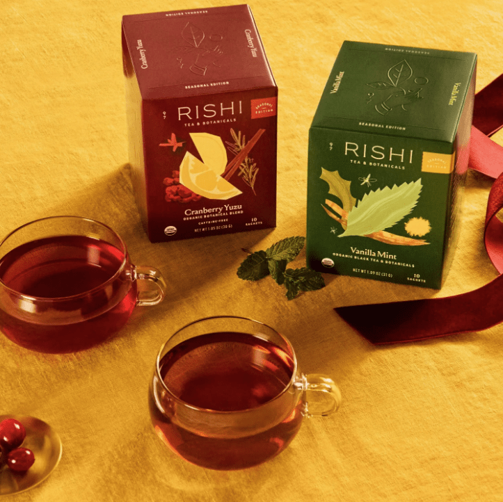 Cranberry Yuzu Seasonal Herbal Tea Sachets - Echo Market